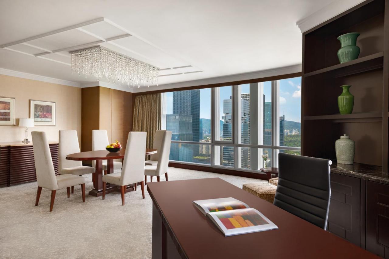 Futian Shangri-La, Shenzhen,Near To Shenzhen Convention&Exhibition Centre, Futian Railway Station Dış mekan fotoğraf