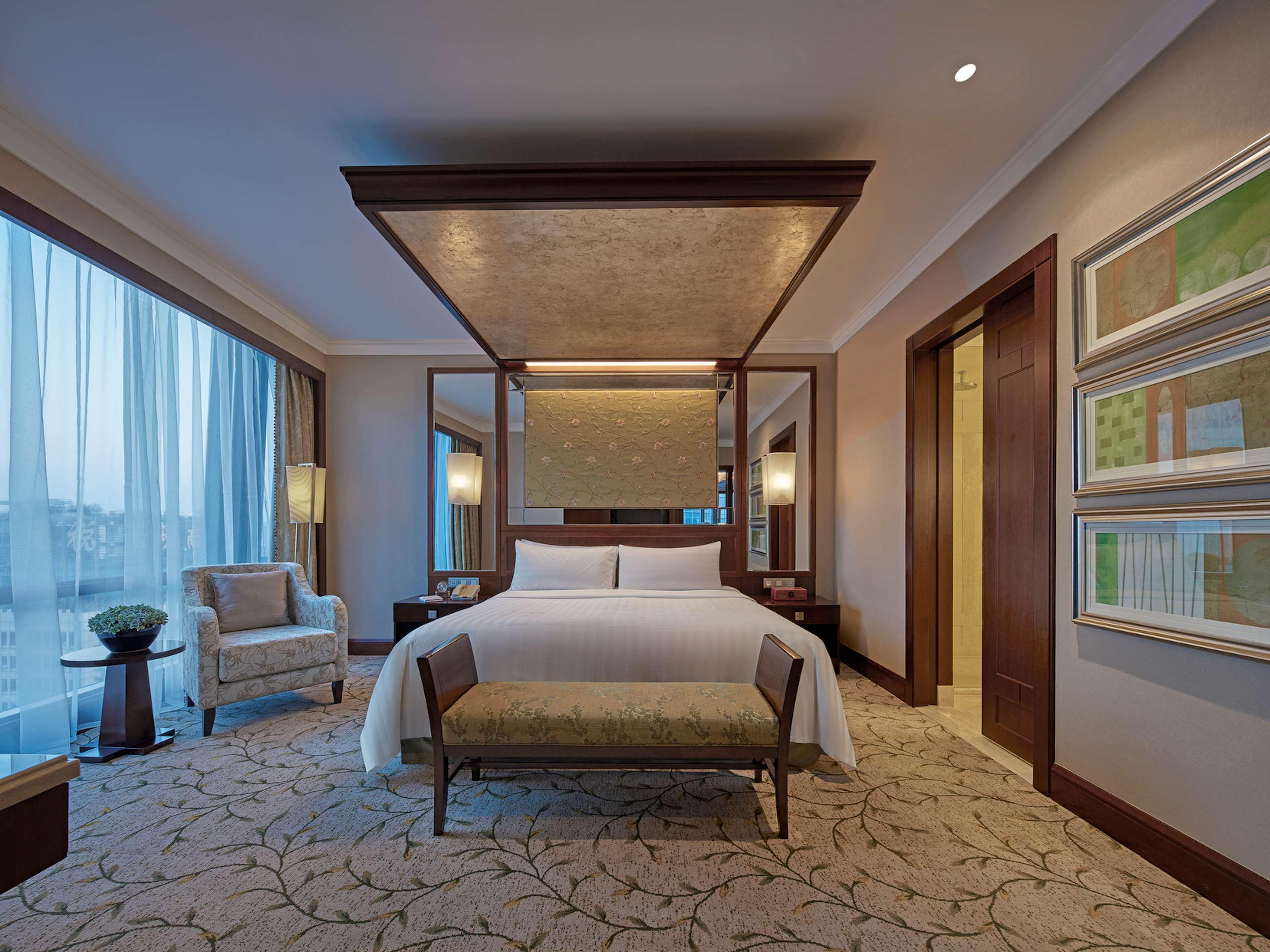 Futian Shangri-La, Shenzhen,Near To Shenzhen Convention&Exhibition Centre, Futian Railway Station Dış mekan fotoğraf