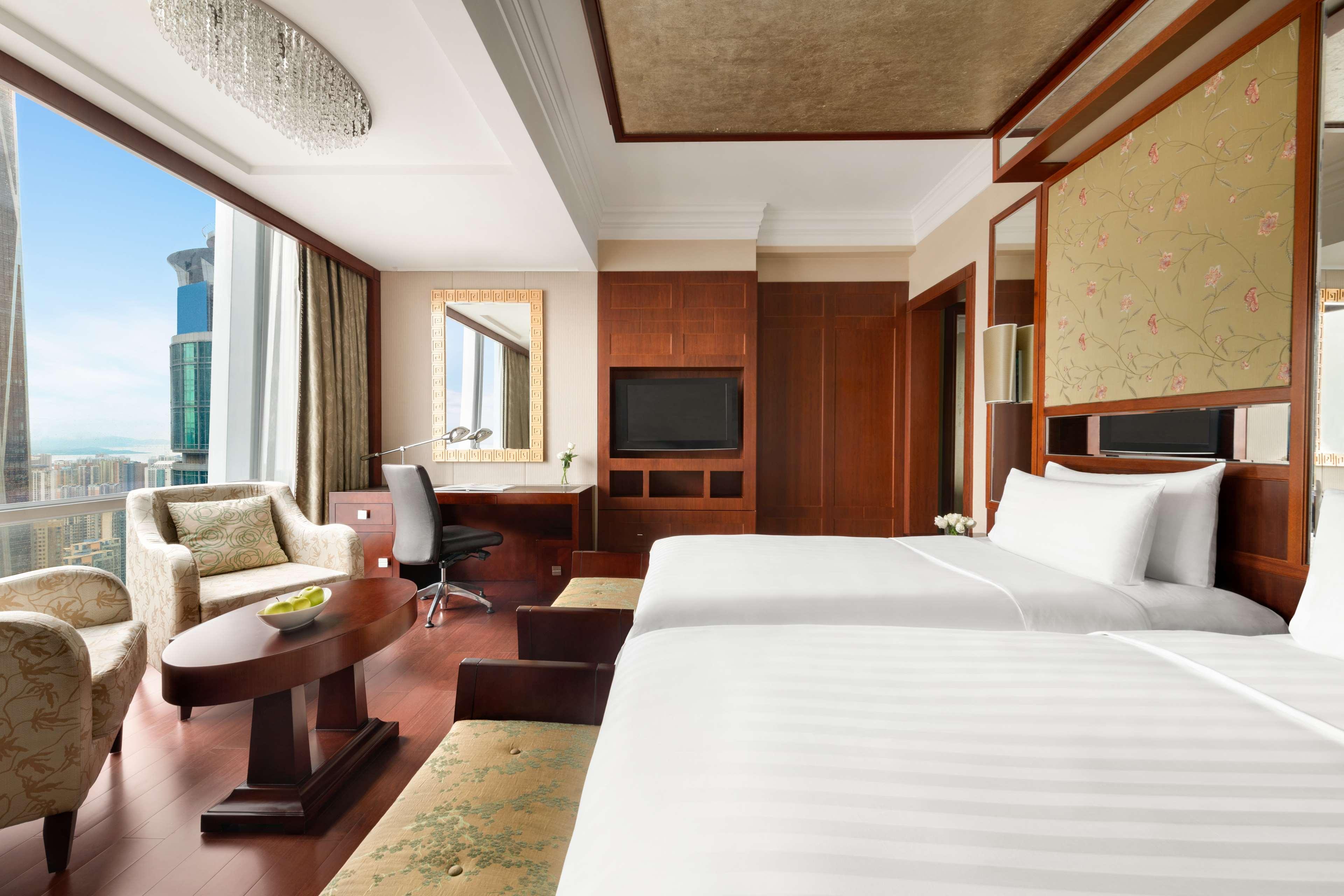 Futian Shangri-La, Shenzhen,Near To Shenzhen Convention&Exhibition Centre, Futian Railway Station Dış mekan fotoğraf