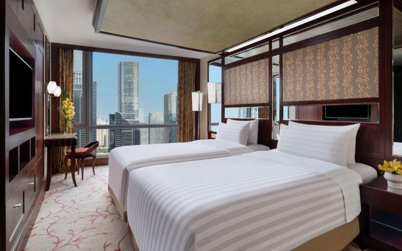 Futian Shangri-La, Shenzhen,Near To Shenzhen Convention&Exhibition Centre, Futian Railway Station Dış mekan fotoğraf