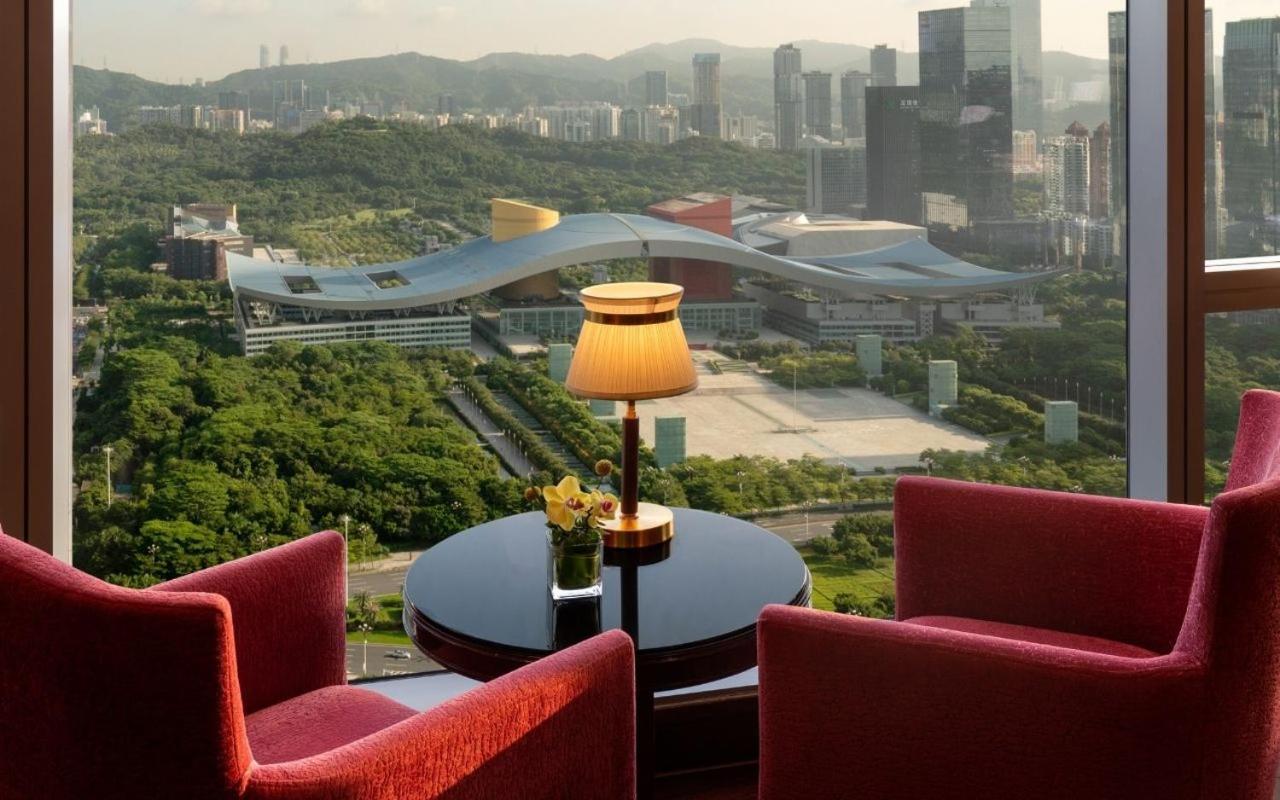 Futian Shangri-La, Shenzhen,Near To Shenzhen Convention&Exhibition Centre, Futian Railway Station Dış mekan fotoğraf
