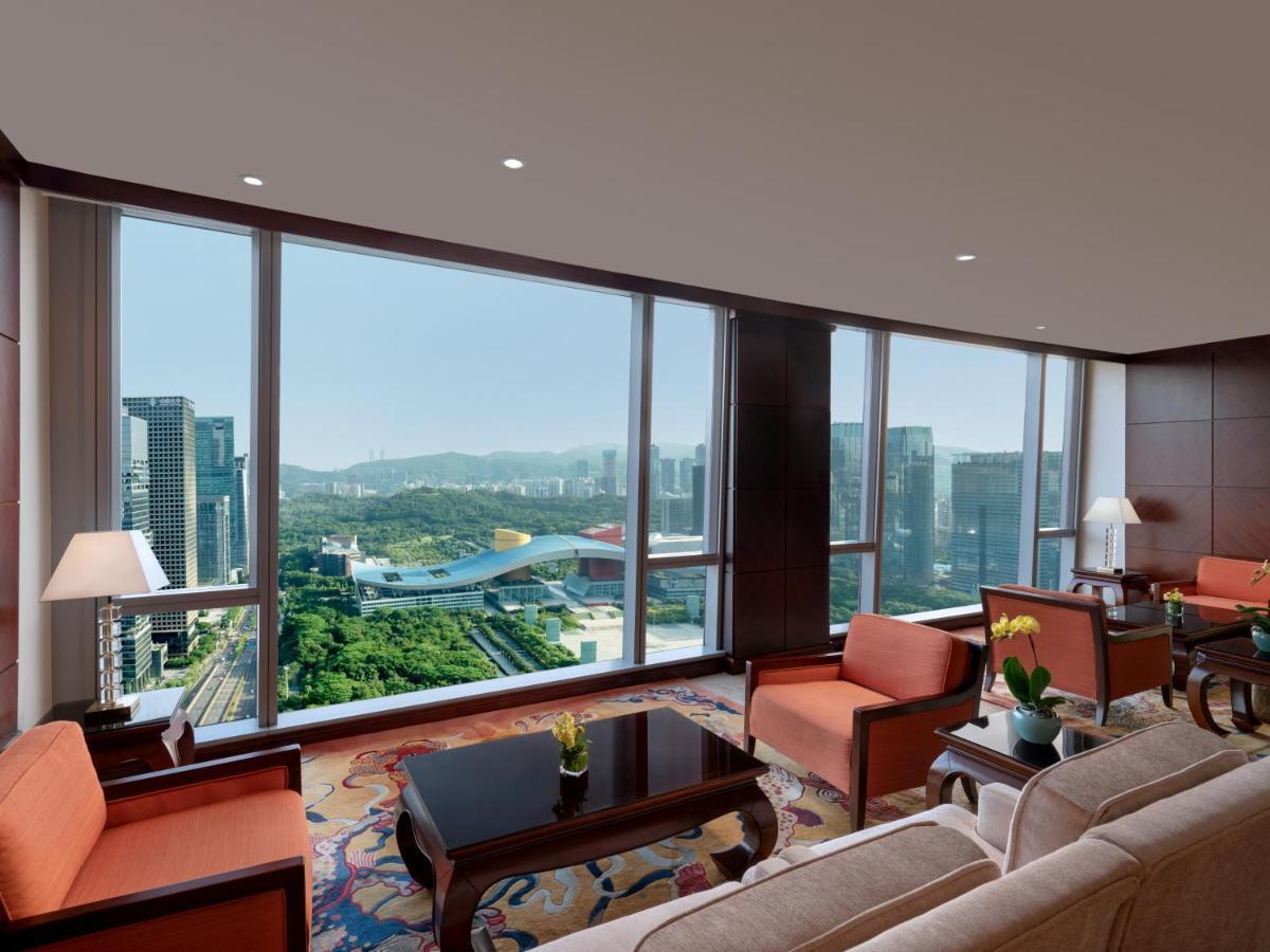 Futian Shangri-La, Shenzhen,Near To Shenzhen Convention&Exhibition Centre, Futian Railway Station Dış mekan fotoğraf