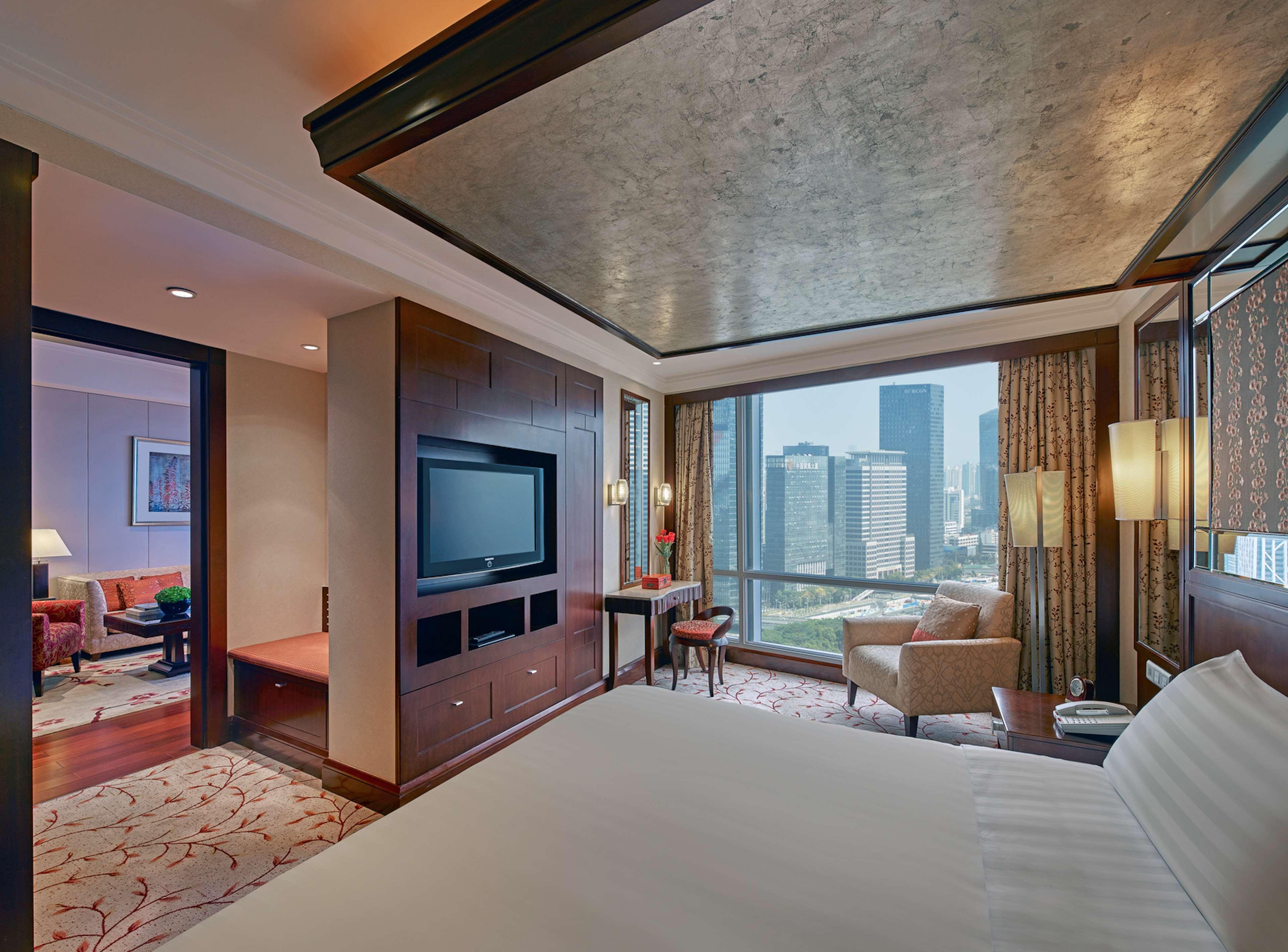 Futian Shangri-La, Shenzhen,Near To Shenzhen Convention&Exhibition Centre, Futian Railway Station Dış mekan fotoğraf