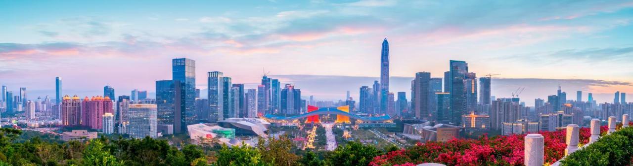 Futian Shangri-La, Shenzhen,Near To Shenzhen Convention&Exhibition Centre, Futian Railway Station Dış mekan fotoğraf