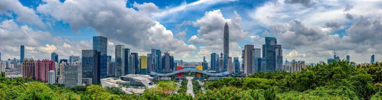 Futian Shangri-La, Shenzhen,Near To Shenzhen Convention&Exhibition Centre, Futian Railway Station Dış mekan fotoğraf